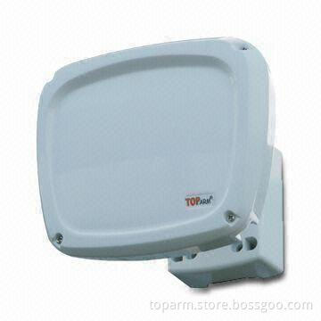 Outdoor Microwave Barrier with 4 Crystal-controlled Modulation Channels and IP65 Standard